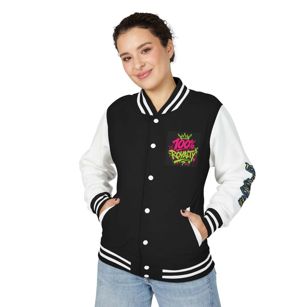 Tha 💯% Club ' Unisex Heavyweight Letterman Jacket