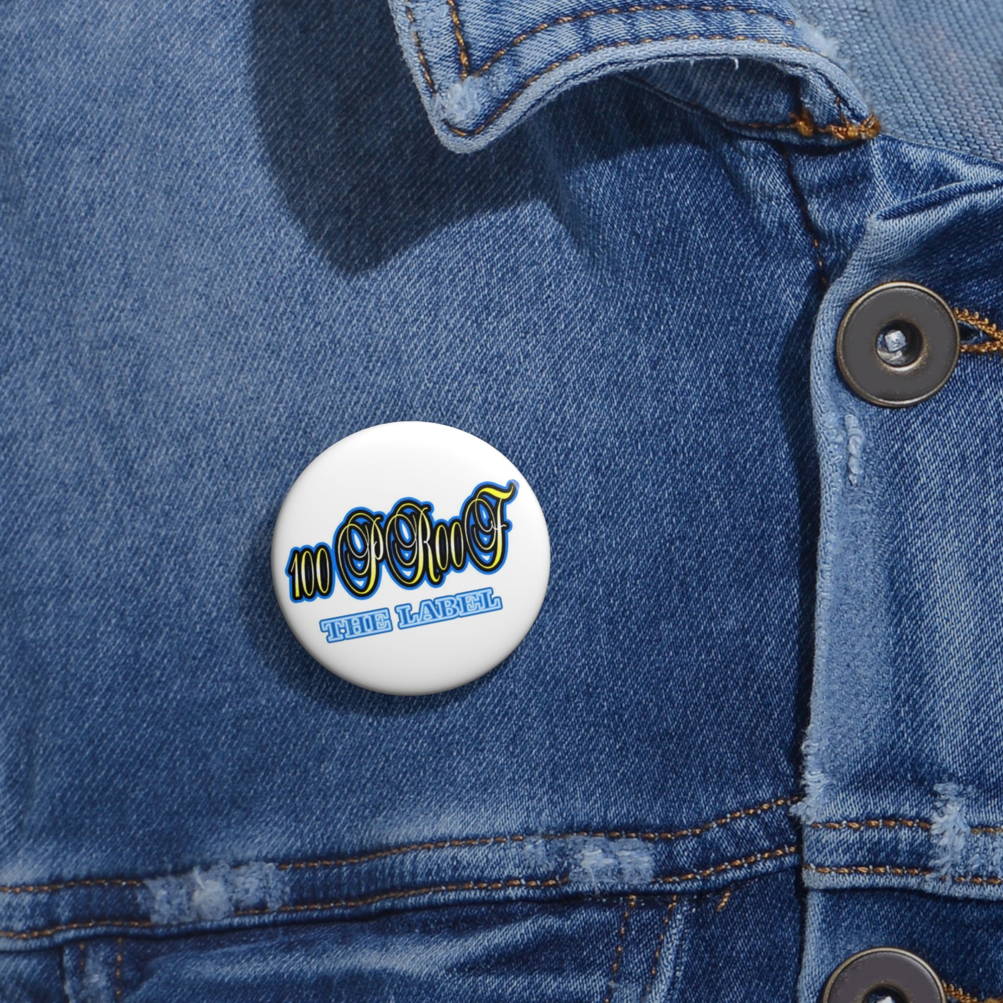 Support the Grind!💪  Custom Pin Buttons