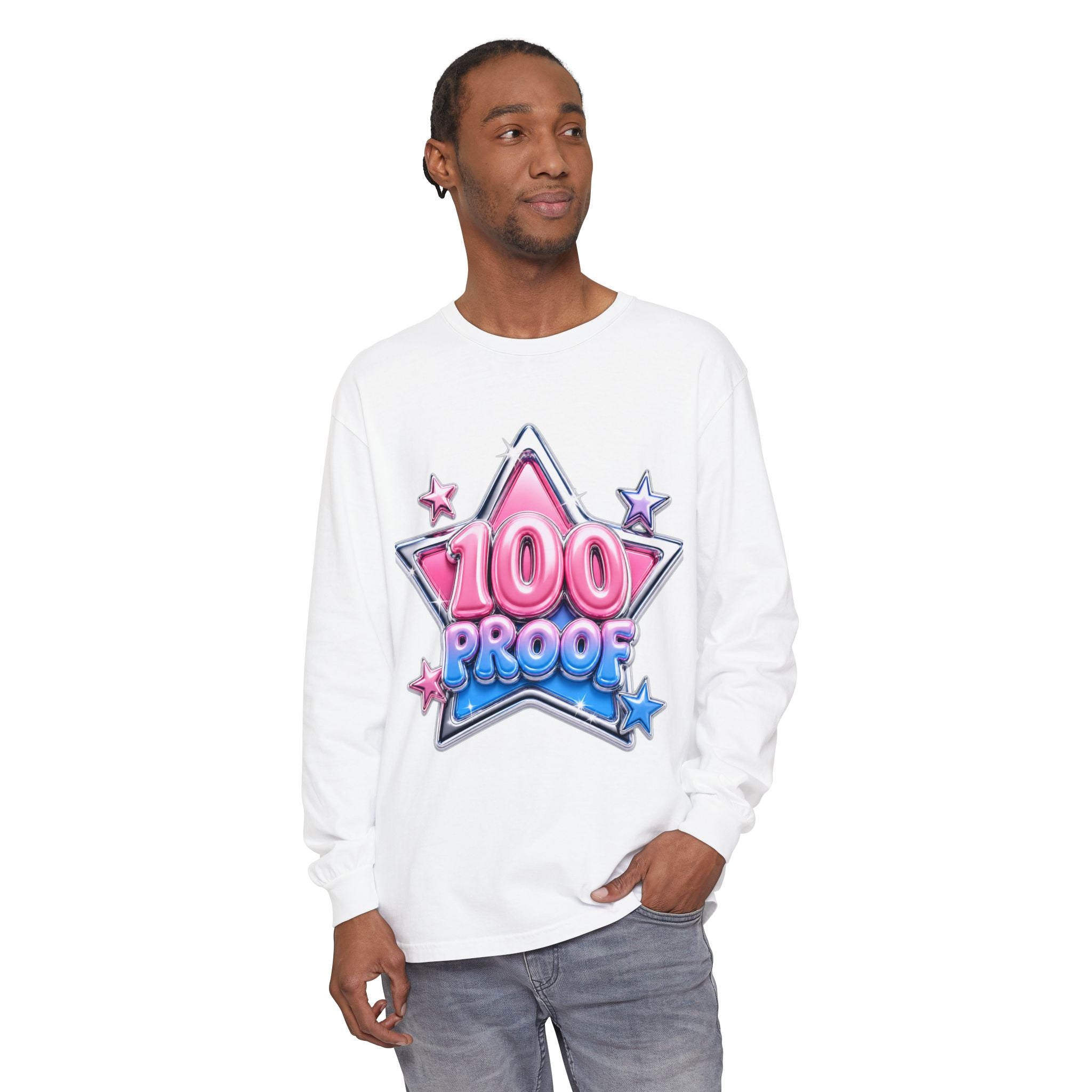1PM Drip' Unisex Garment-dyed Long Sleeve T-Shirt