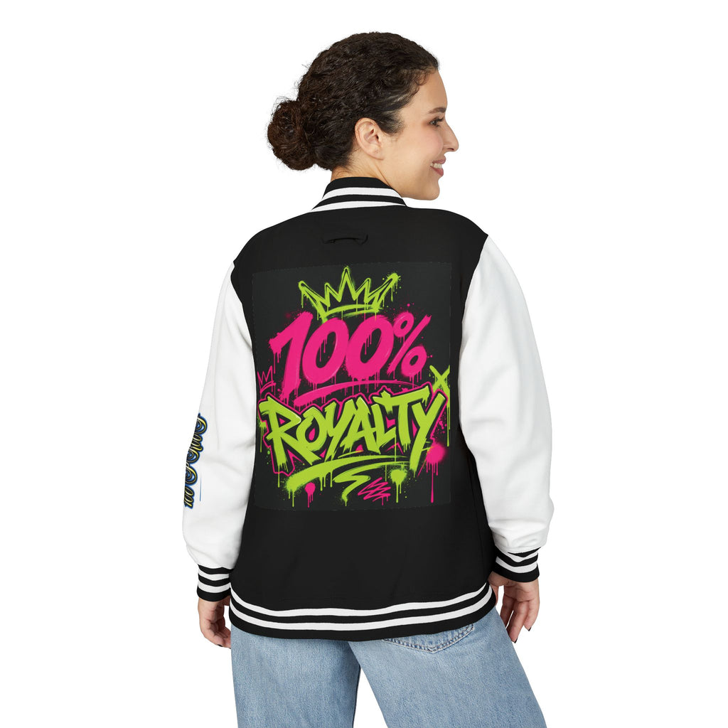 Tha 💯% Club ' Unisex Heavyweight Letterman Jacket