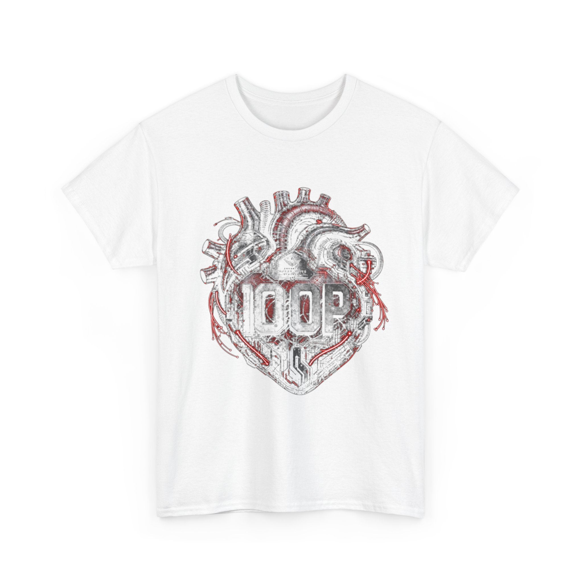 💯% Heart Unisex Heavy Cotton Tee
