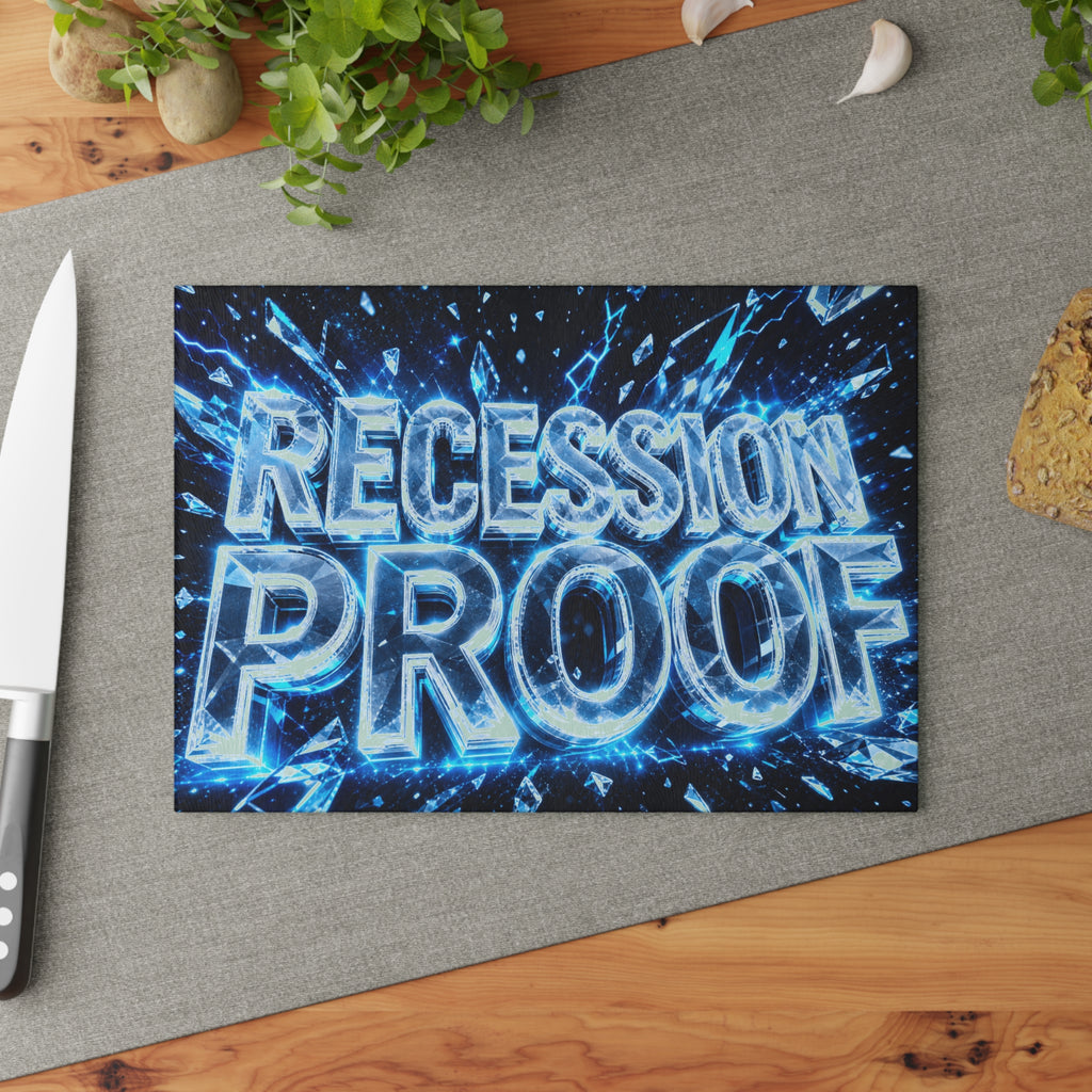 Recession Proof 🧾 Glass Cutting Board