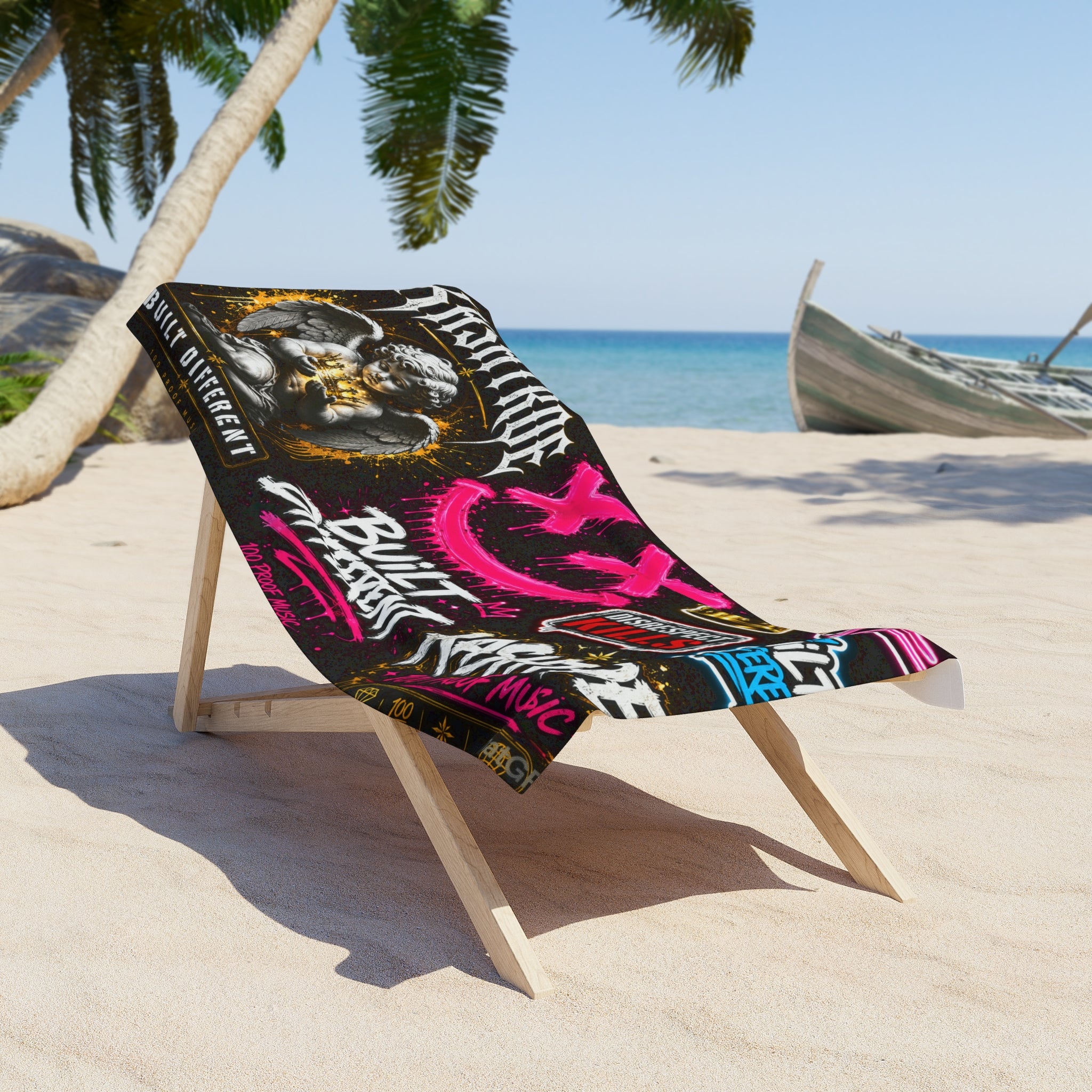 All the Above 🥶💯 Beach Towel