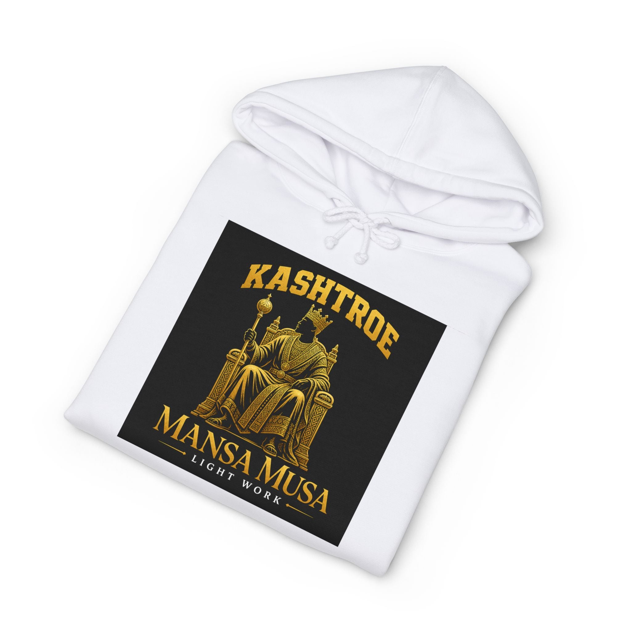 Mansa Music' Unisex Heavyweight Hooded Sweatshirt